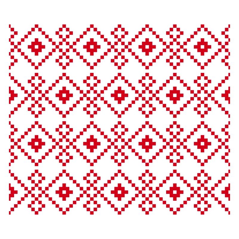 Weihnachtlicher einfarbiger Pullover (rot)