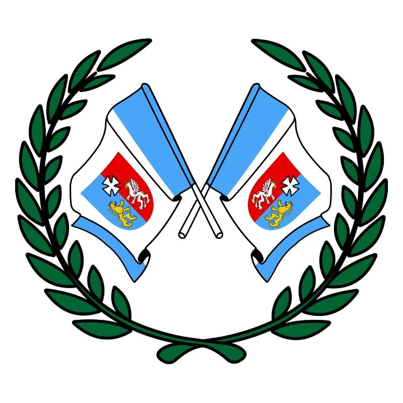 Drapeaux Couronne de laurier Subcarpathia
