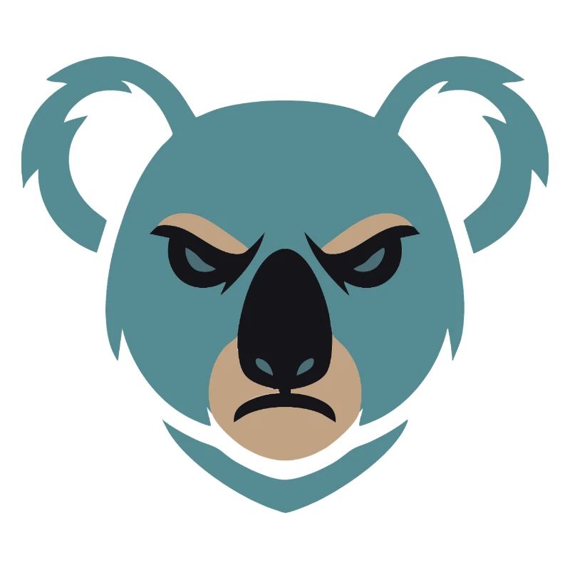 Wütender Koala