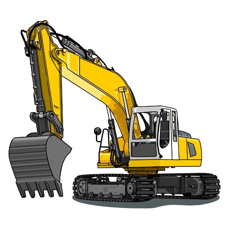 Bagger gelb