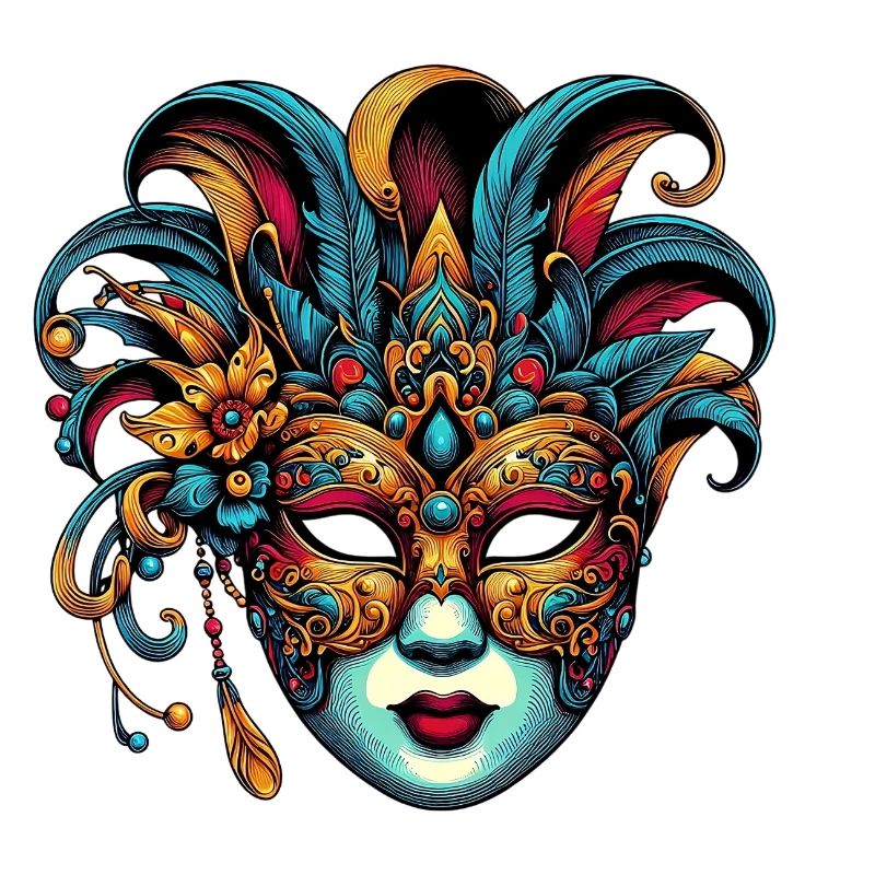 Masque du Carnaval de Venise