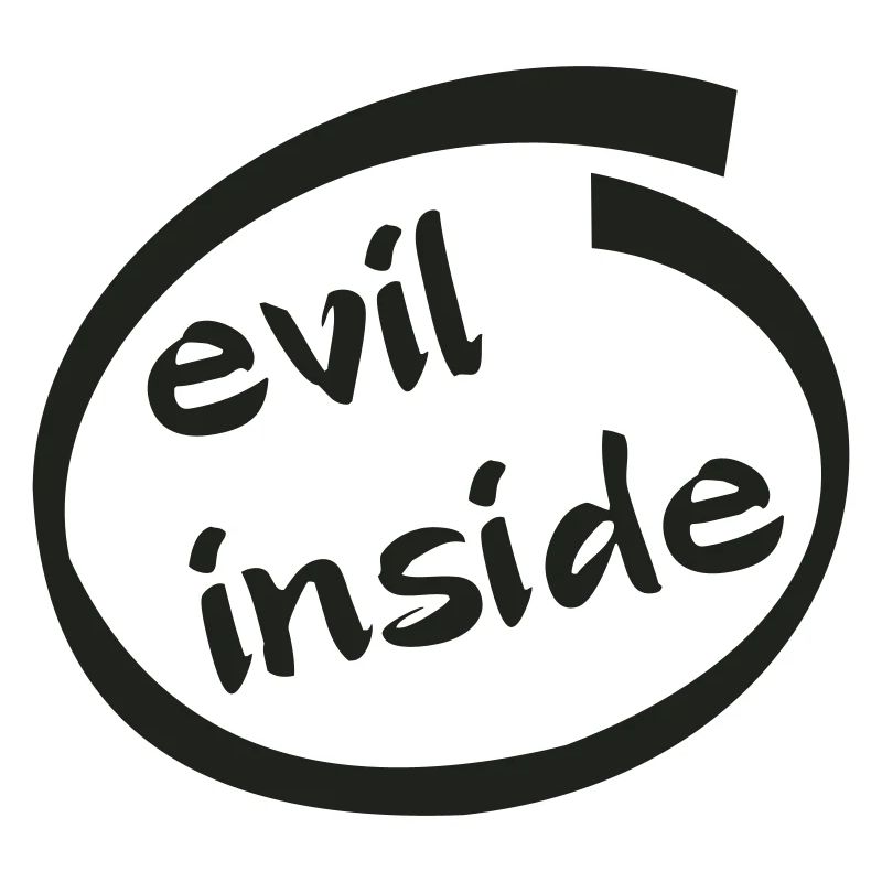 Evil Inside Ring Graphic