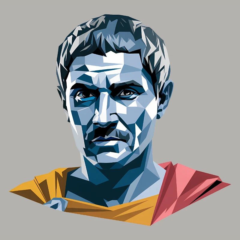 Caesar - Logo de l’histoire cool