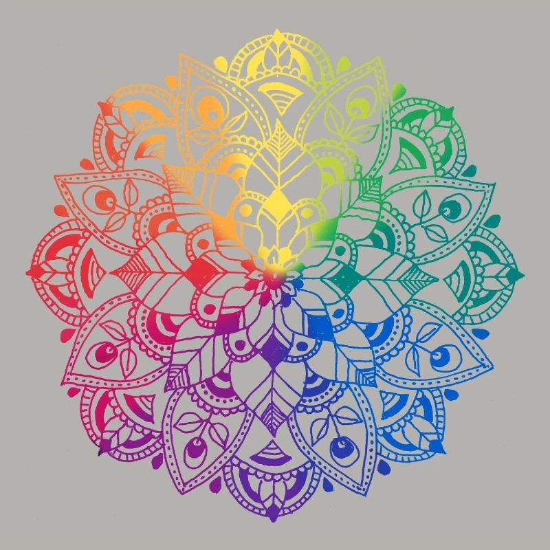 Mandala de fleurs