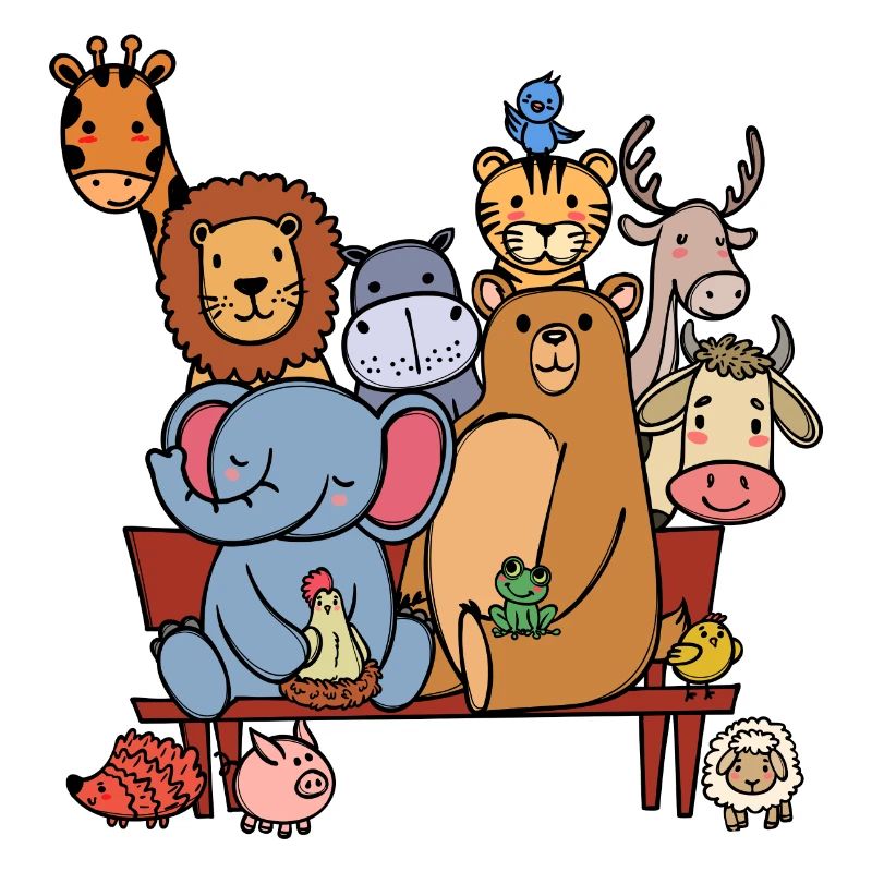 Tierwelt Lebewesen Bär Elefant Löwe Cool