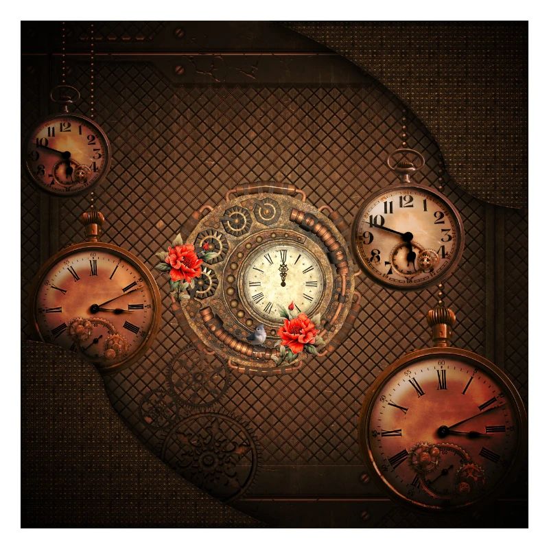 Wunderbare Steampunk-Uhr