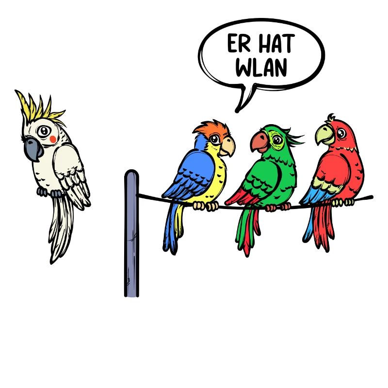 Zoo animaux déclaration perroquet oiseau amant oiseaux