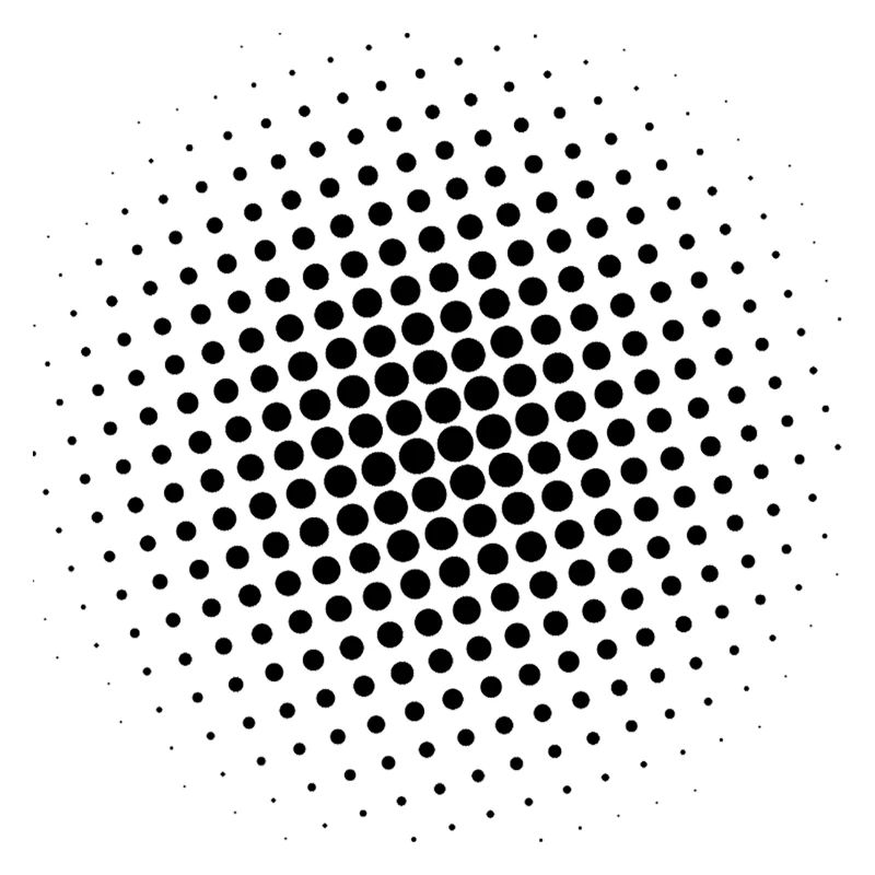 Raster schwarz