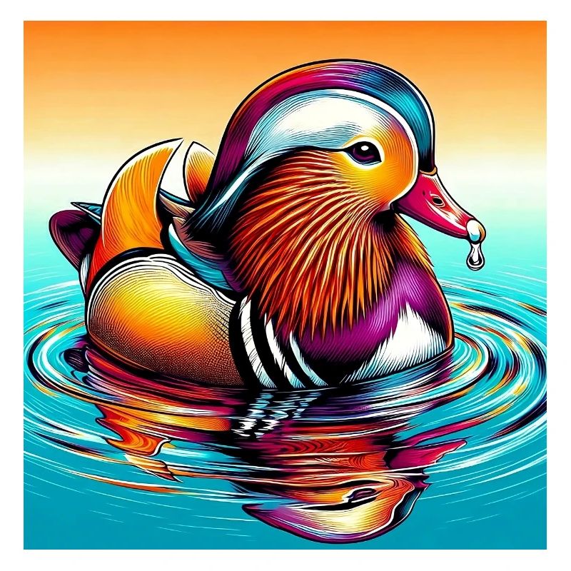 Mandarin duck