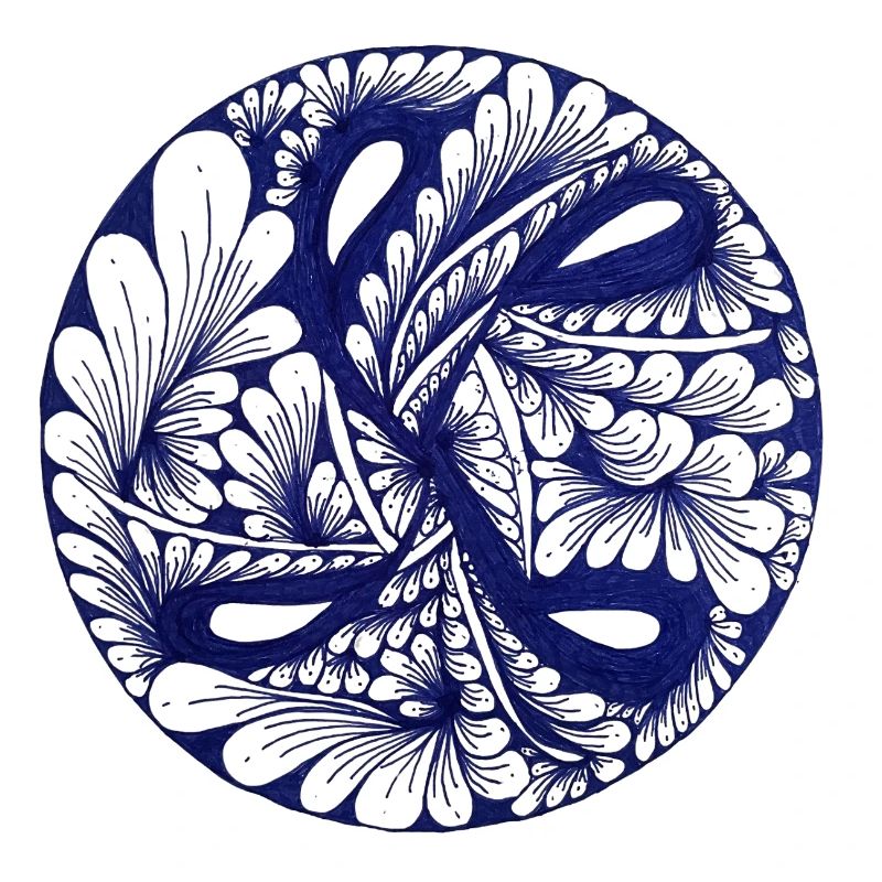 A design that connects – hand-painted by Martina