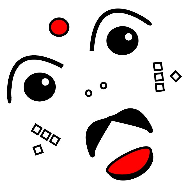 Face stilisiert