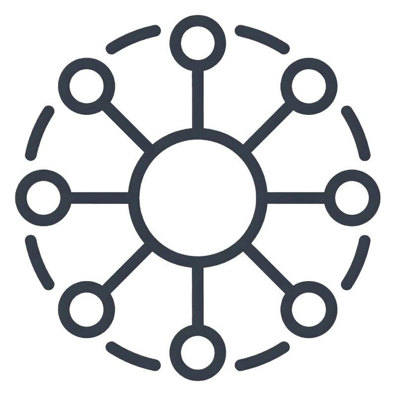 Central Network Core Pattern