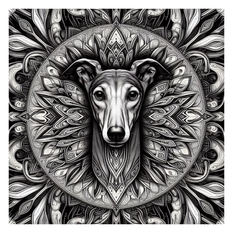 Mandala du lévrier