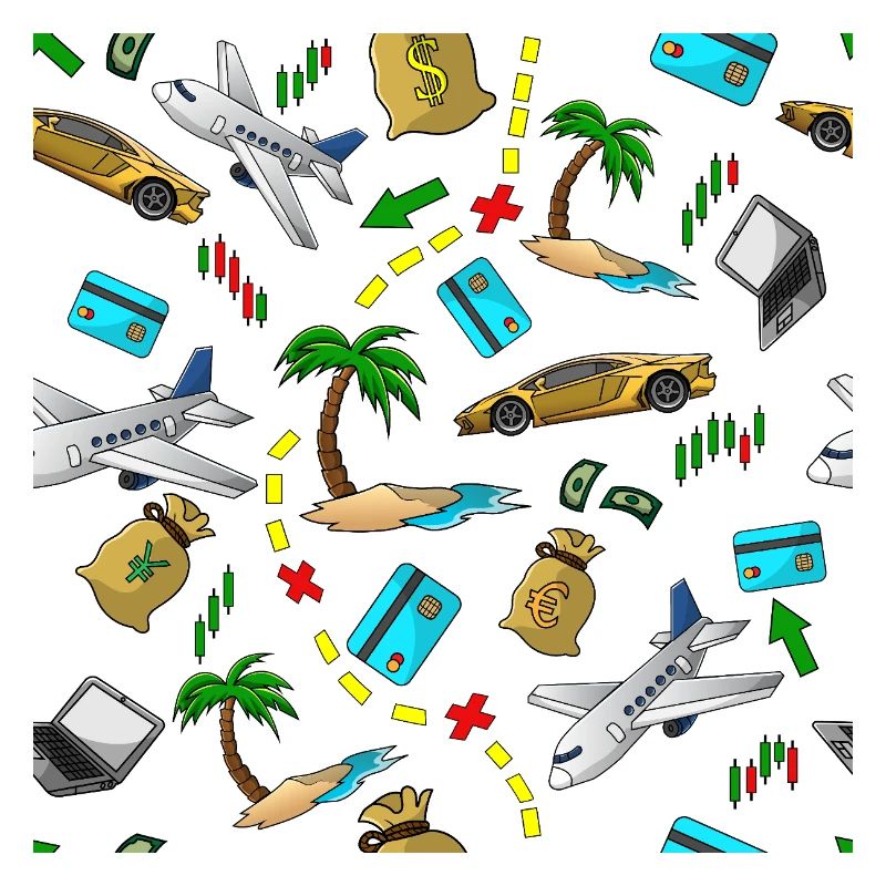 Travel Money Pattern