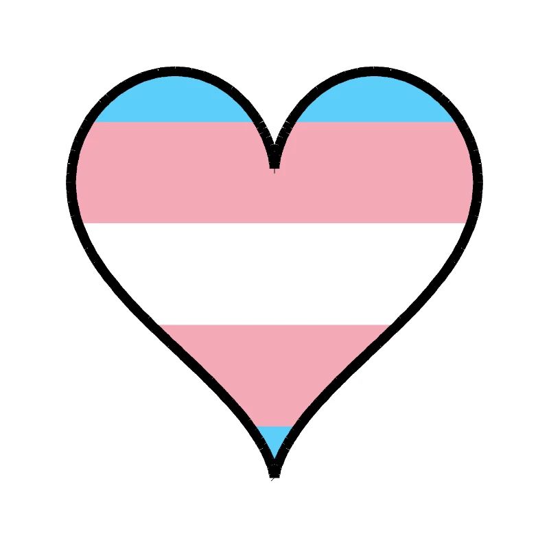 Trans Pride Herz