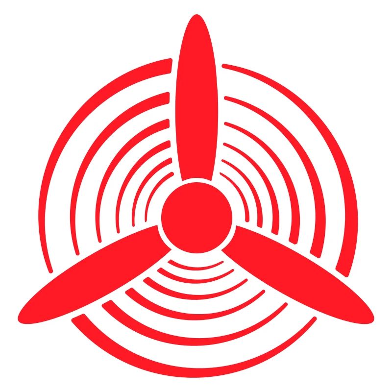 Roter Propeller