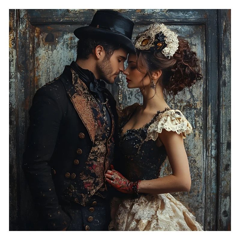 Victorian Mask Romanticism