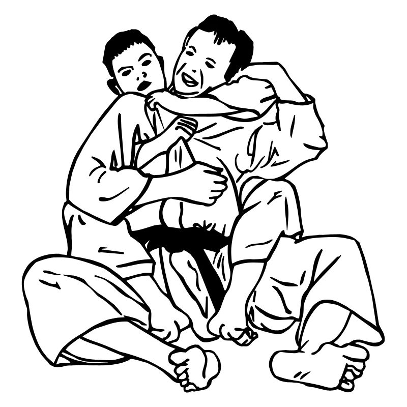 Jiujitsu Halsklemme