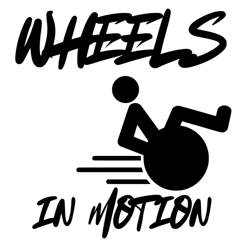 Rollstuhlräder sind immer in Bewegung *