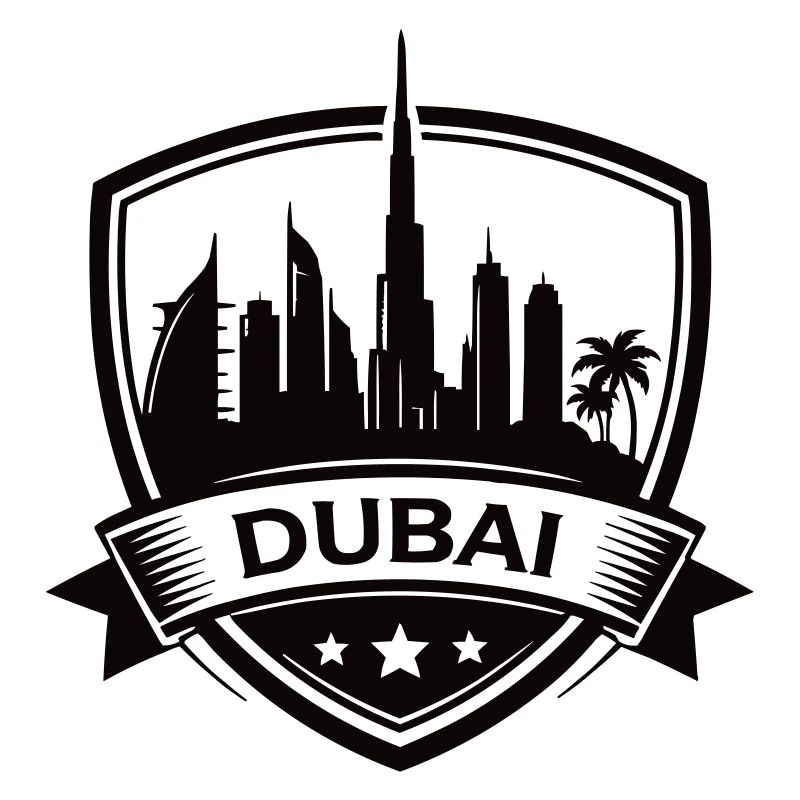 Bouclier de la Skyline de Dubaï