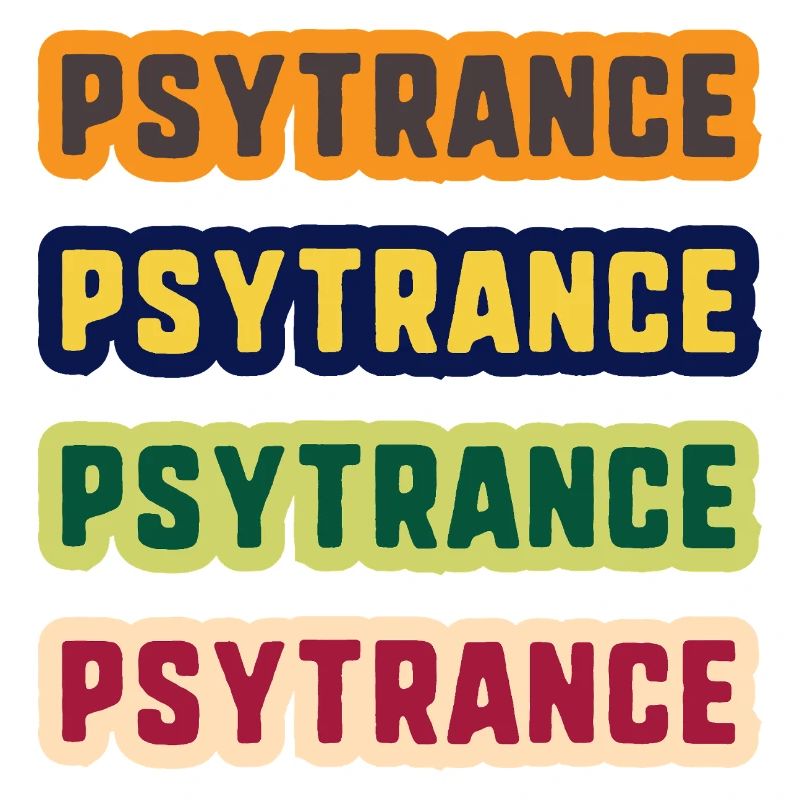 Pile de couleurs Psytrance
