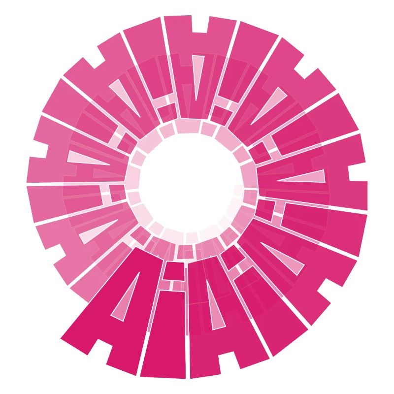Spirale d’IA créée avec l’intelligence naturelle