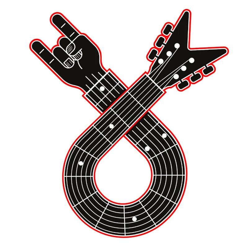 Guitar Loop with Finger Horns