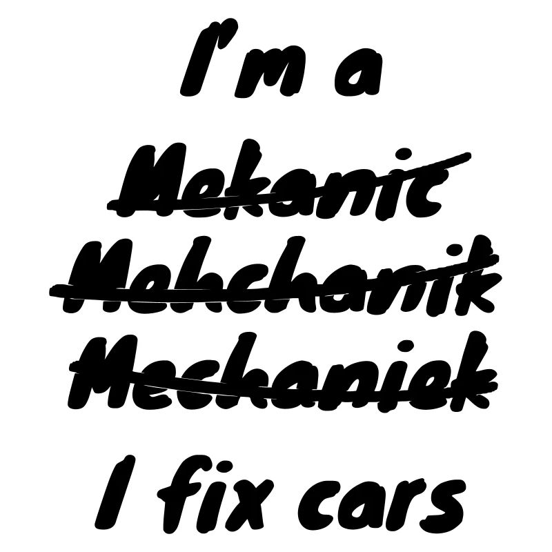 Ich bin Automechaniker #