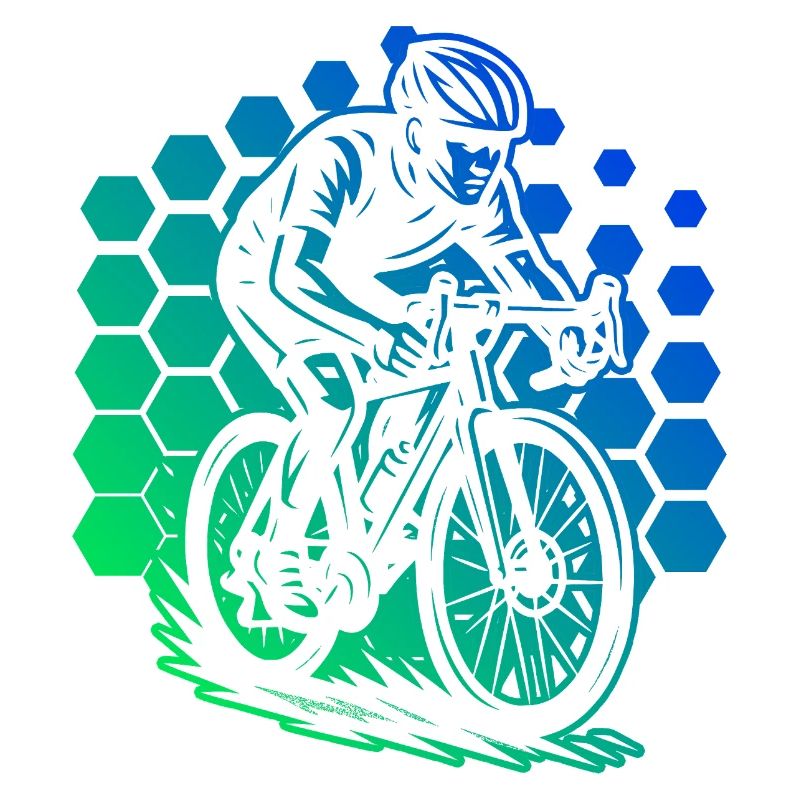 Conception de vélo de route pleine de caractère