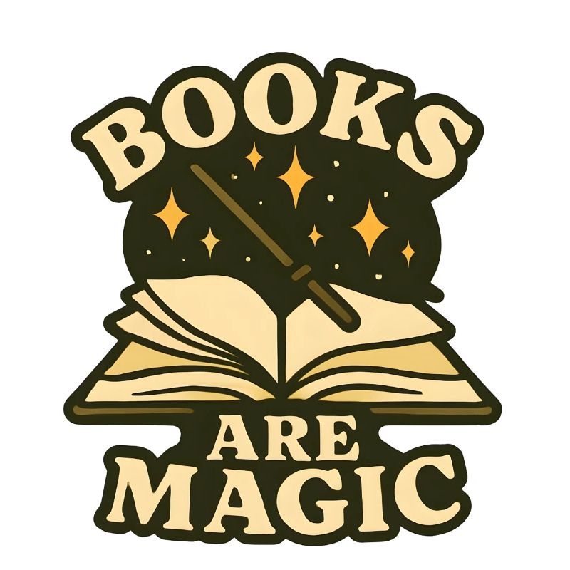 Magic Book Spell Illustration