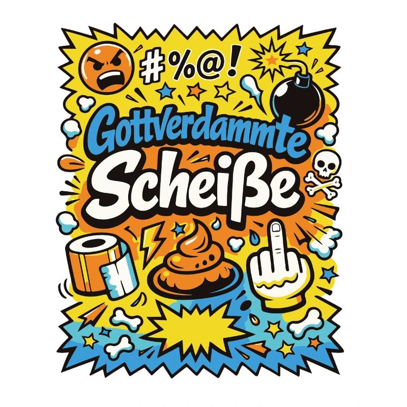 Gottverdammte Scheiße! Comic-Explosion