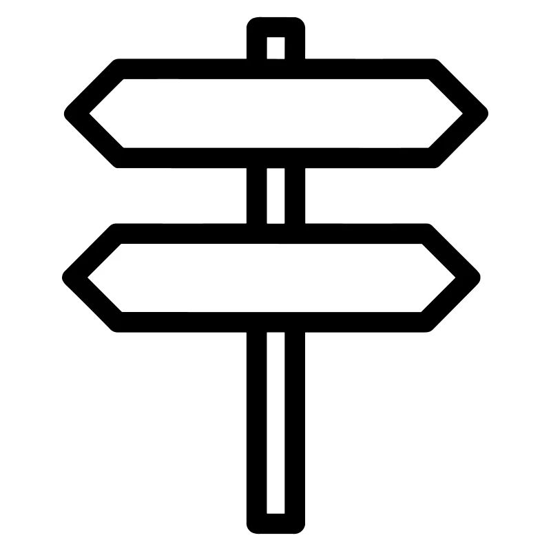 directional sign