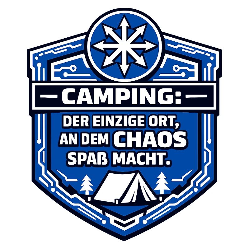Camping Camper - Chaos is fun