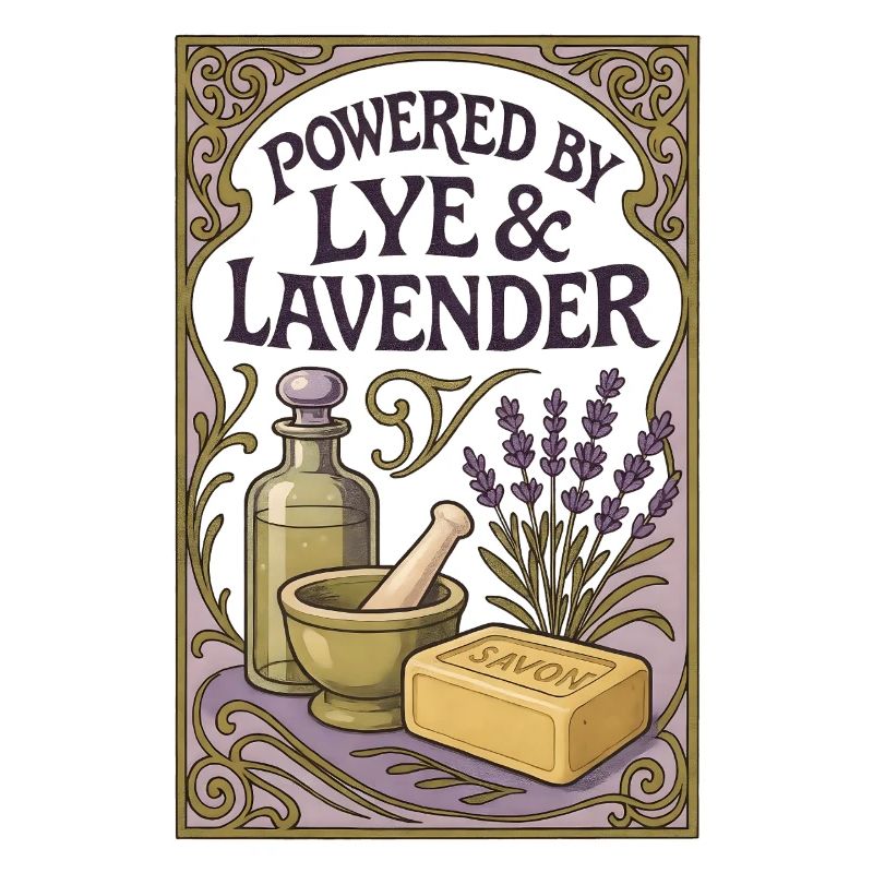 Lye & Lavender | Soap boiling