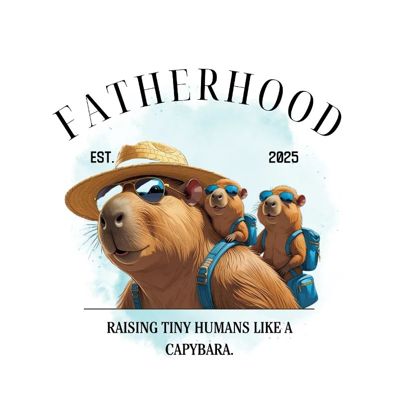 Paternité 2025 Élever de petits humains comme la capybara