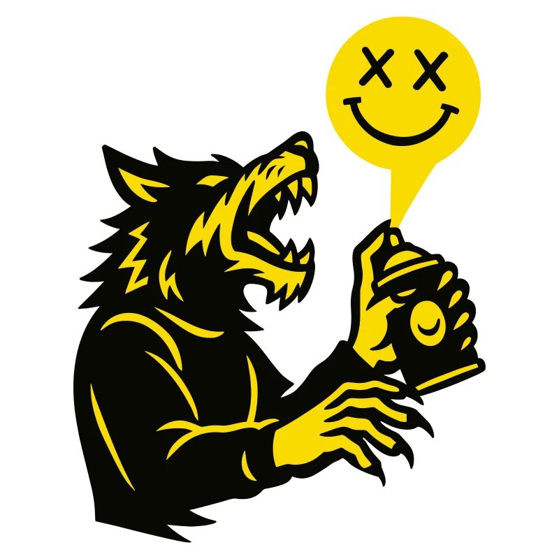 Des graffitis de loup-garou éclaboussent la lune !