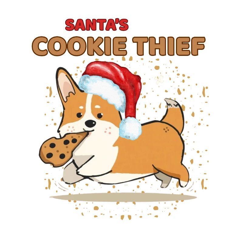 Le voleur de biscuits du Père Noël Corgi