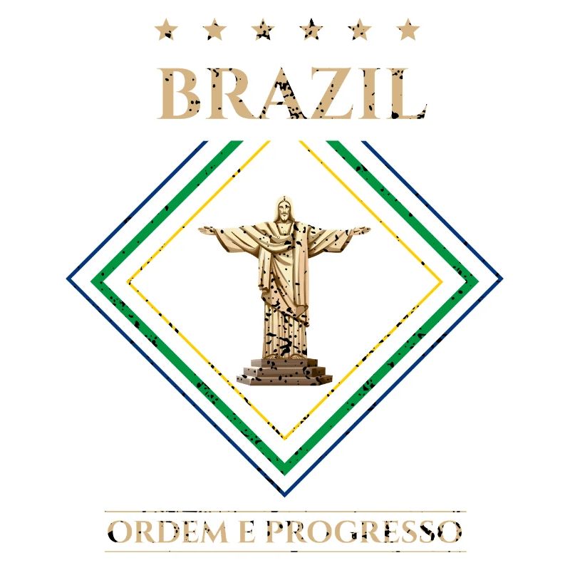 Brésil vintage-Ordre et Progrès