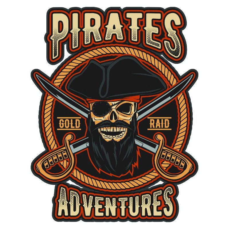 Pirate Gold Raid Patch