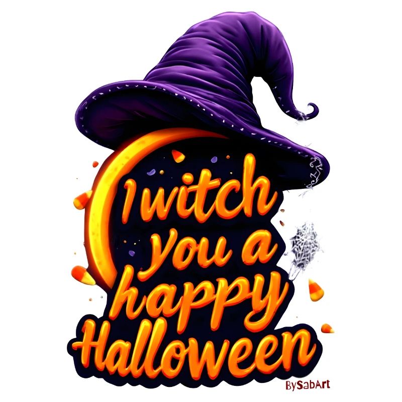 " Ich hexe dir ein frohes Halloween "