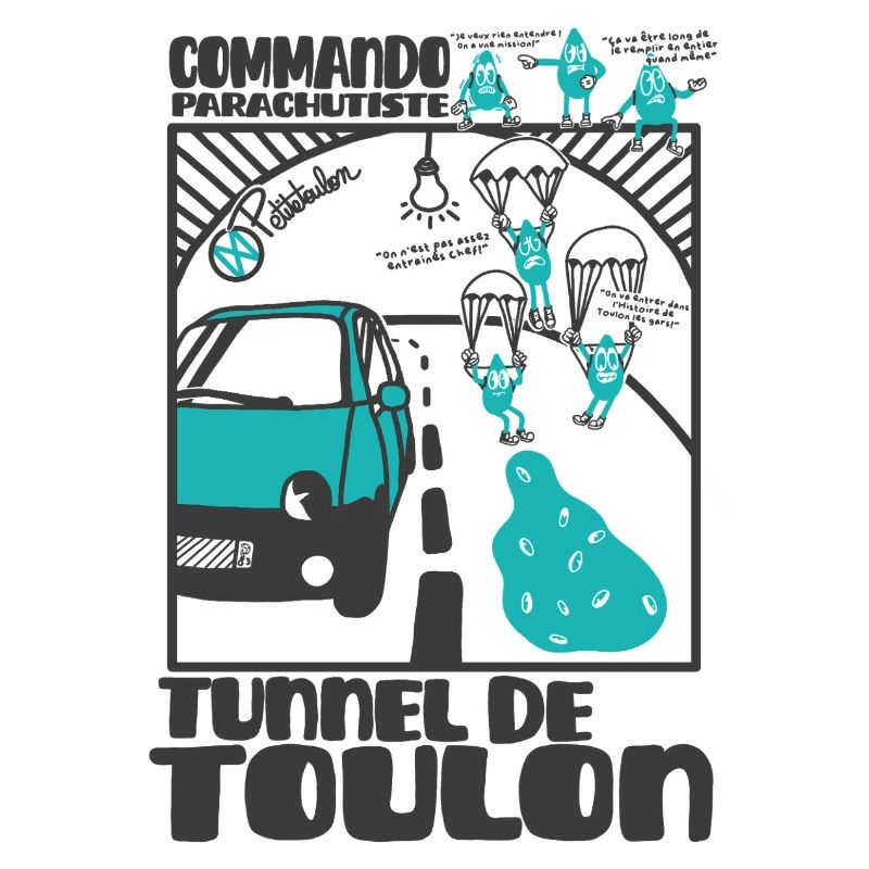 Goutte Tunnel Toulon Commando