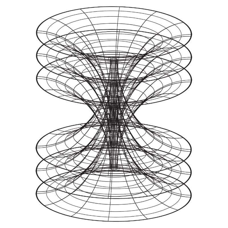 Warped Grid Sanduhr
