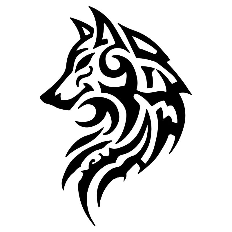 Tatouage Tribal Loup