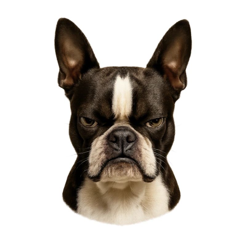 Impressive Boston Terrier View