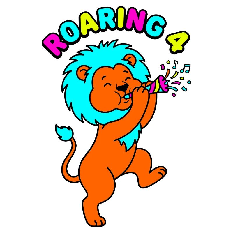 Roaring 4 Leo Birthday