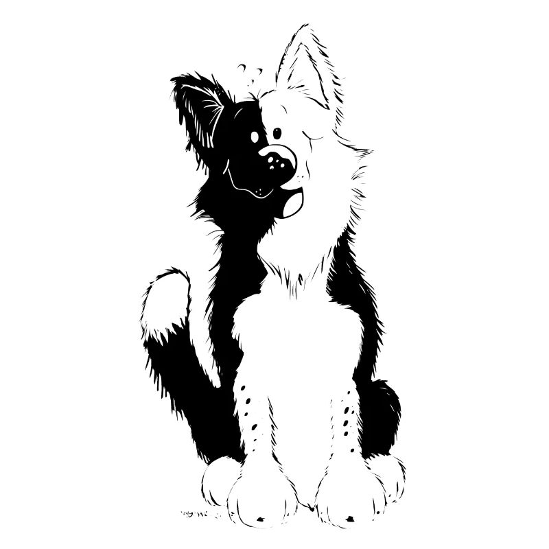 Witziger Border Collie