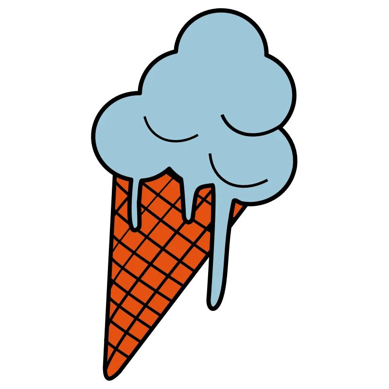 Schmelzendes Eis