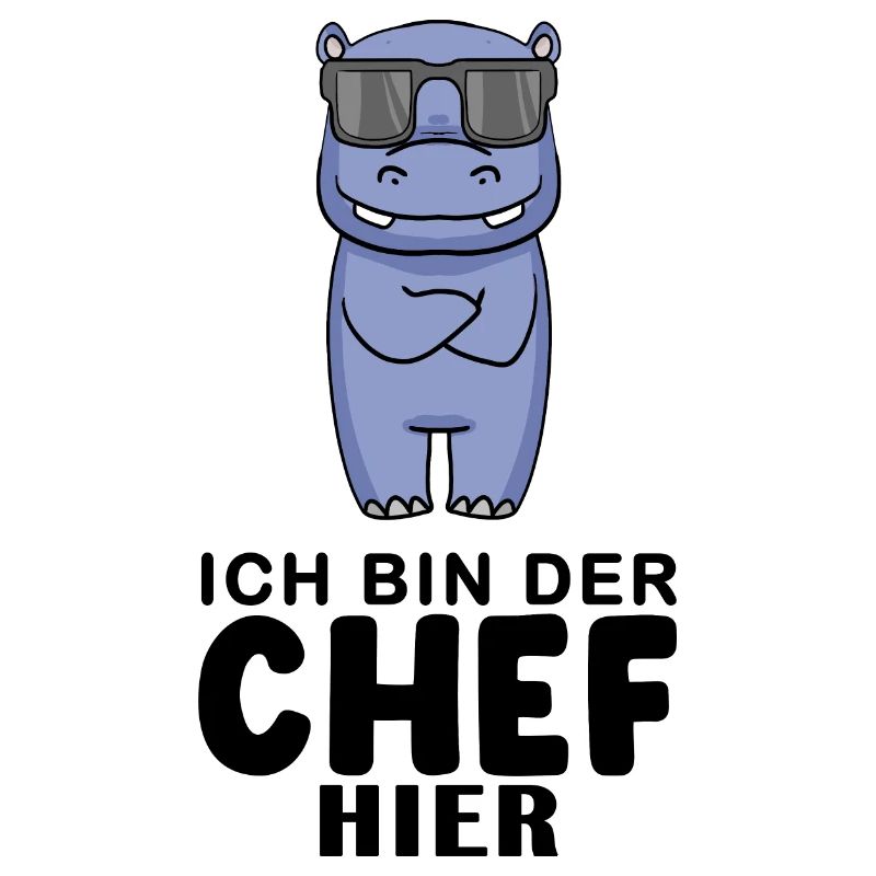 Chef Spruch lustig - Ich bin der Chef hier - Chef