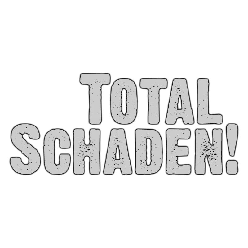 Total damage! Distressed Text
