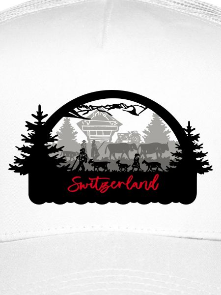 Switzerland Silhouette